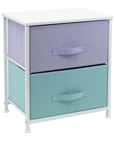 Sorbus 2-drawer Chest Dresser In Pink