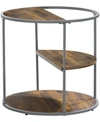 Furniture Of America Meriwell 2 Shelves End Table