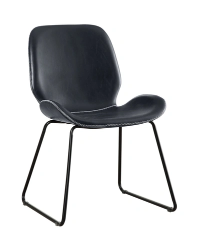 Furniture Of America Shara Contemporary Accent Chair In Black