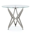 FURNITURE OF AMERICA FURNITURE OF AMERICA ALTA GLASS TOP END TABLE