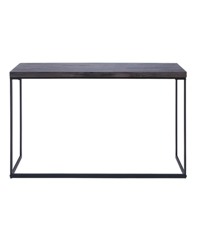 Rosemary Lane Contemporary Metal Console Table In Black