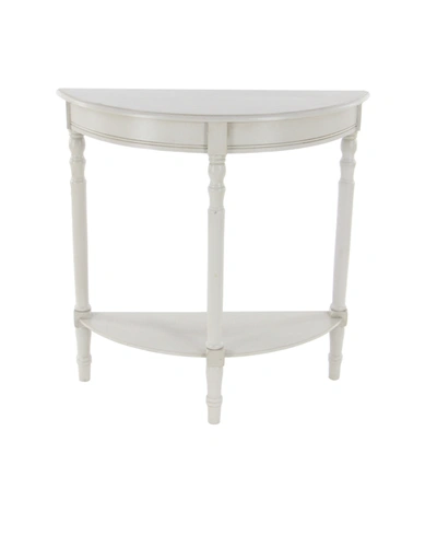 Rosemary Lane Traditional Console Table In Gray