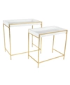 ROSEMARY LANE CONTEMPORARY CONSOLE TABLE, SET OF 2