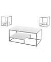 Monarch Specialties Table Set - 3 Piece Set