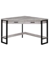 Monarch Specialties Computer Desk - 42" L Reclaimed Corner