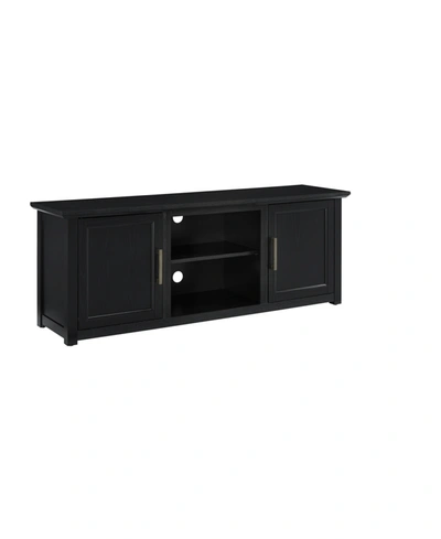 Crosley Camden 58" Low Profile Tv Stand In Black