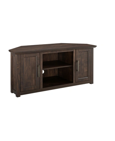 Crosley Camden 48" Corner Tv Stand In Brown