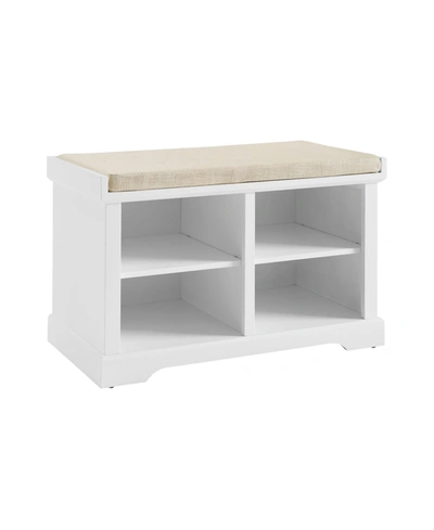 Crosley Anderson Storage Bench In White