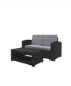 CORLIVING DISTRIBUTION ADELAIDE 2 PIECE ALL-WEATHER LOVESEAT PATIO SET