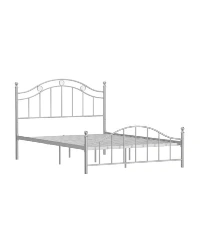 Hillsdale Vivian Platform Bed, Full In Silver-tone