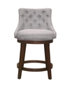 HILLSDALE HALBROOKE SWIVEL COUNTER HEIGHT STOOL