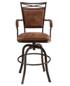 HILLSDALE BRIDGETOWN BAR HEIGHT SWIVEL STOOL