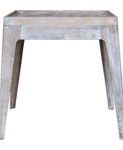 Ab Home Rafferty Side Table In White