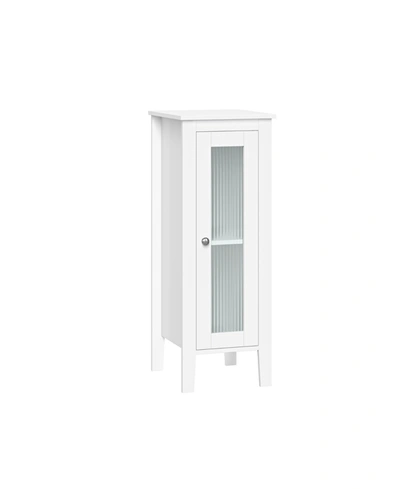 Riverridge Home Prescott Slim Single Door Floor Cabinet In White