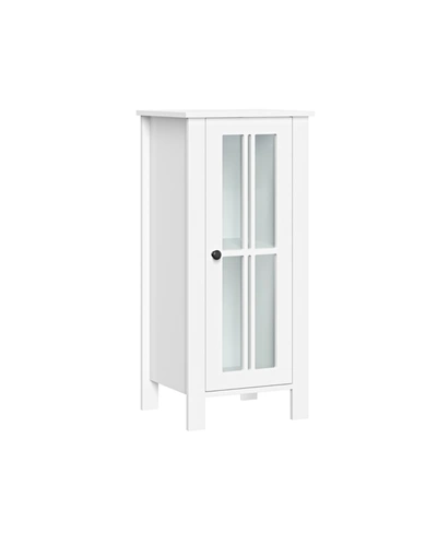 Riverridge Home Danbury Single Door Floor Cabinet In White