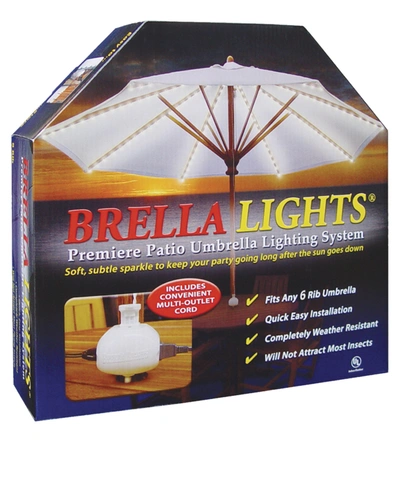 Blue Star Group Brella Lights - Patio Umbrella Lighting System With Power Pod, 6-rib Model