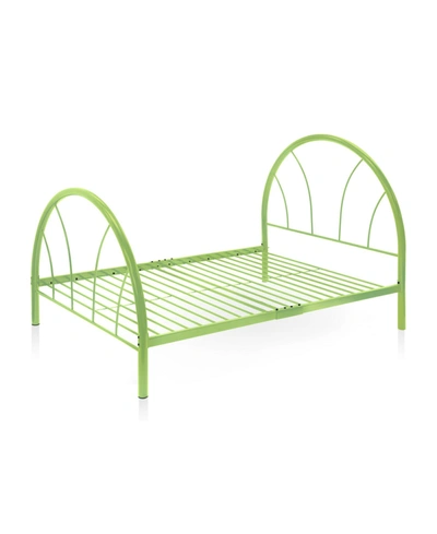 Furniture Of America Capelli Full Metal Arch Bed In Green