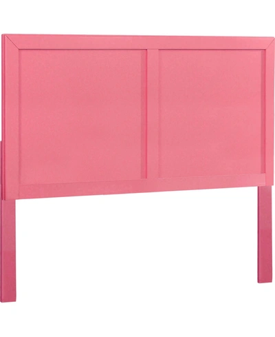 Furniture Of America Geller Full/queen Kids Panel Headboard In Pink