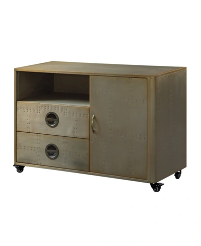 Acme Furniture Jennavieve Cabinet In Gray