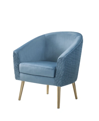 Acme Furniture Benny Accent Chair In Blue
