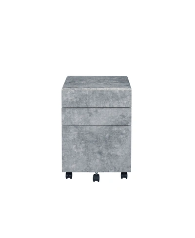 Acme Furniture Jurgen File Cabinet In Silver