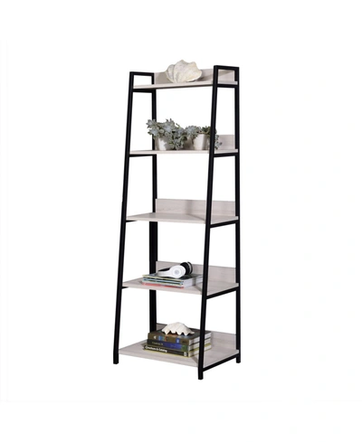 Acme Furniture Wendral 5-tier 23" Bookshelf In Brown