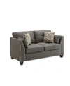 ACME FURNITURE LAURISSA LOVESEAT WITH 4 PILLOWS