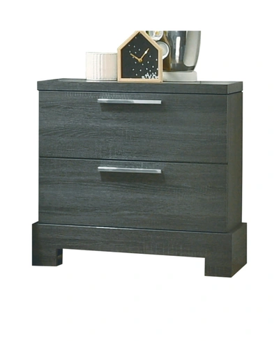 Acme Furniture Lantha Nightstand In Gray