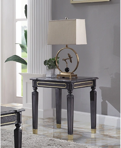 Acme Furniture House Marchese End Table In Brown