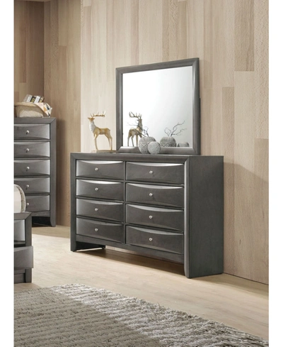 Acme Furniture Ireland Mirror In Gray