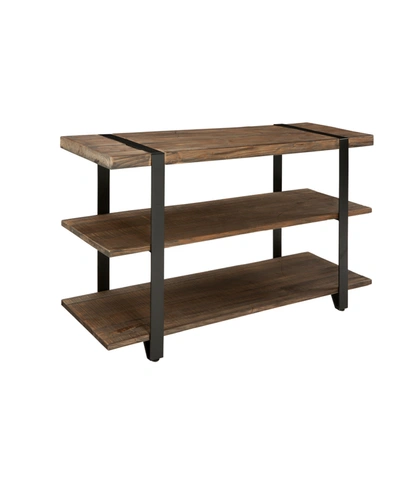 Alaterre Furniture Modesto 48"l Reclaimed Wood Media/console Table In Brown