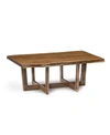 ALATERRE FURNITURE BERKSHIRE NATURAL LIVE EDGE WOOD LARGE COFFEE TABLE