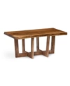 ALATERRE FURNITURE BERKSHIRE NATURAL LIVE EDGE 42IN. WOOD COFFEE TABLE