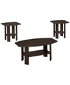Monarch Specialties Table Set - 3 Piece Set