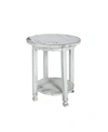ALATERRE FURNITURE COUNTRY COTTAGE ROUND END TABLE