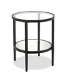 HUDSON & CANAL HERA ROUND SIDE TABLE