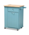 Furniture Liona Modern And Contemporary Kitchen Storage Cart