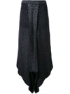 STELLA MCCARTNEY asymmetric knit skirt,443560S172811670729