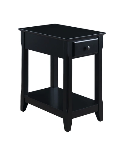 Acme Furniture Bertie Accent Table In Black Finish