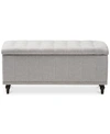 Furniture Kaylee Button-tufted Storage Ottoman Bench