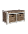 Furniture Rustic 30" Storage Bench