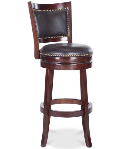 Safavieh Idaline Swivel Bar Stool In Espresso