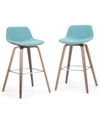 SIMPLI HOME RANDOLPH COUNTER STOOL (SET OF 2)