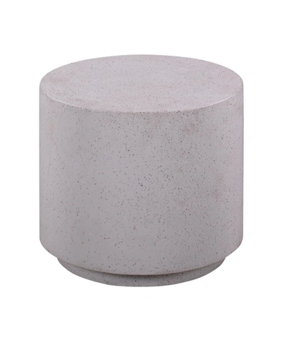 Tov Furniture Terrazzo Speckled Side Table In Gray