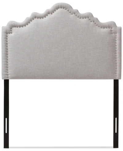 Furniture Barrer Twin Headboard In Greyish Beige