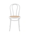 Euro Style Marko Side Chair, Set Of 2 In Matte White