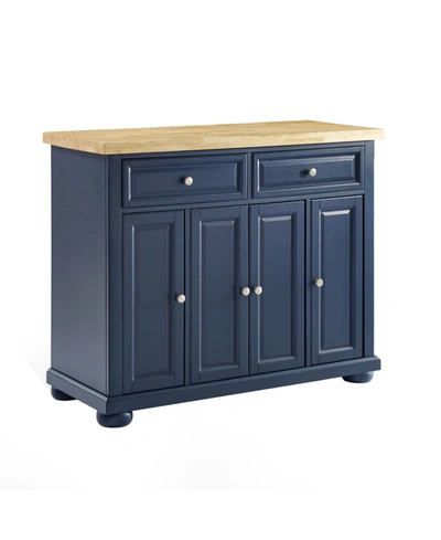 Crosley Madison Kitchen Island In Navy