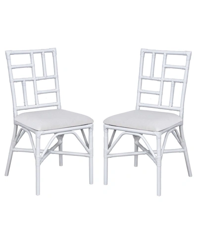 Safavieh Christine Chair, Set Of 2 In White