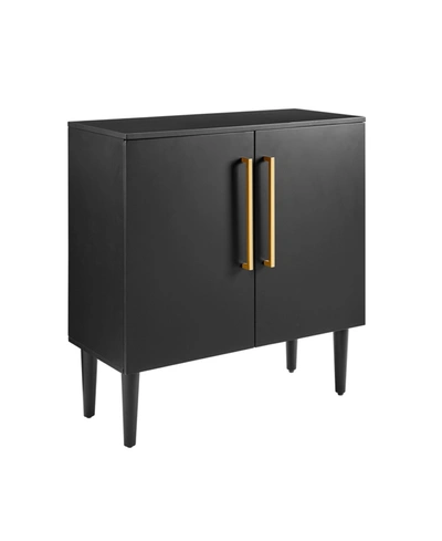 Crosley Everett Accent Cabinet In Black