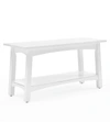 ALATERRE FURNITURE CRAFTSBURY WOOD ENTRYWAY BENCH